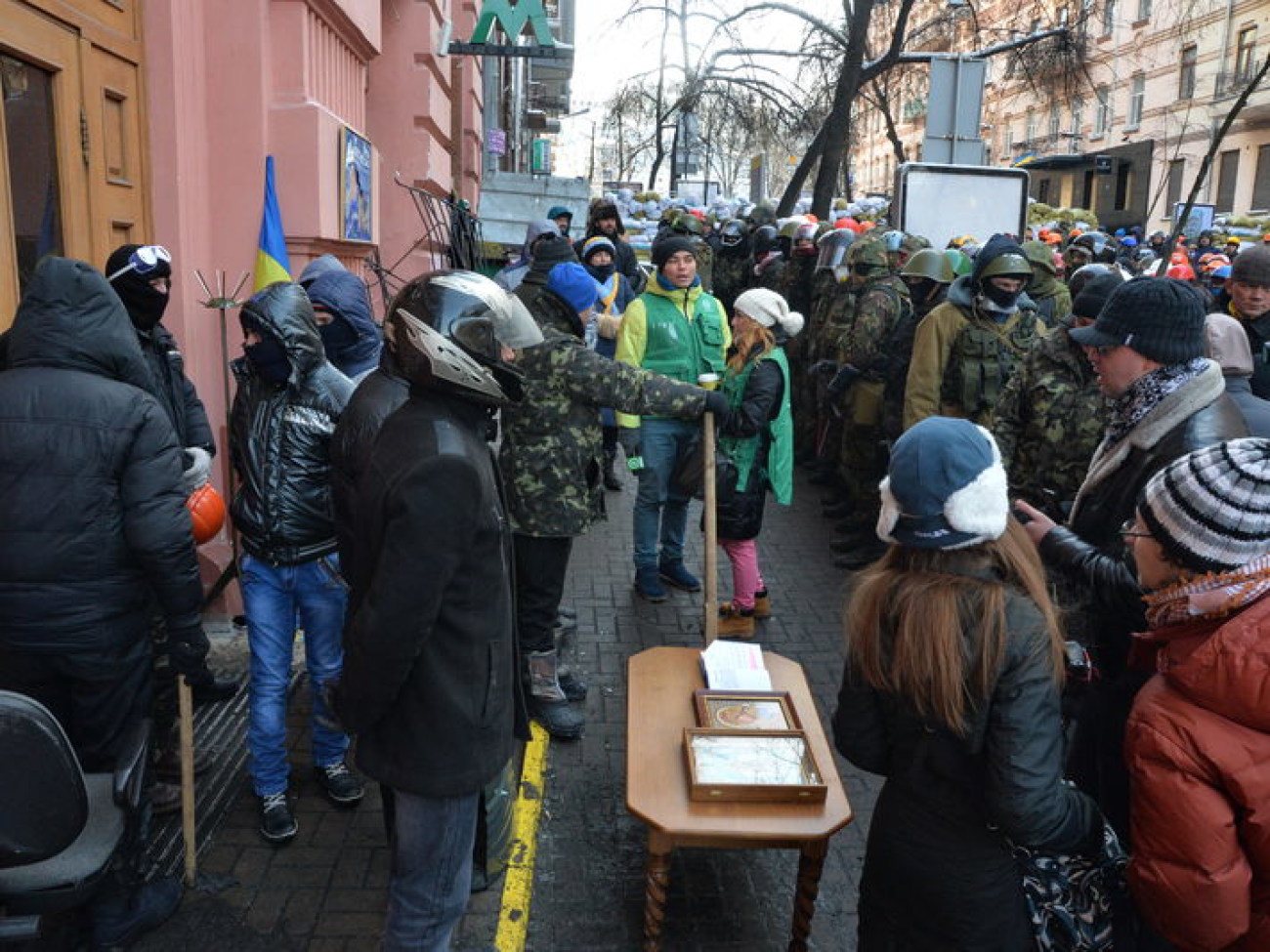 Минюст в осаде, 27 января 2014г.