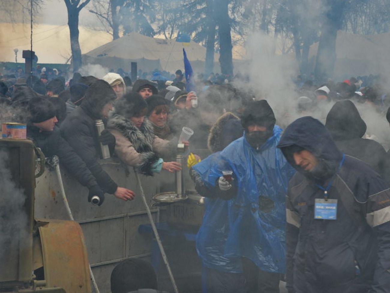 Антимайдан приехал поддержать власть всего на день, 28 января 2014р.