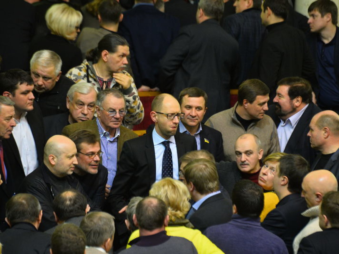 Депутаты приняли закон Мирошниченко об амнистии протестующих, 29  января 2014г.