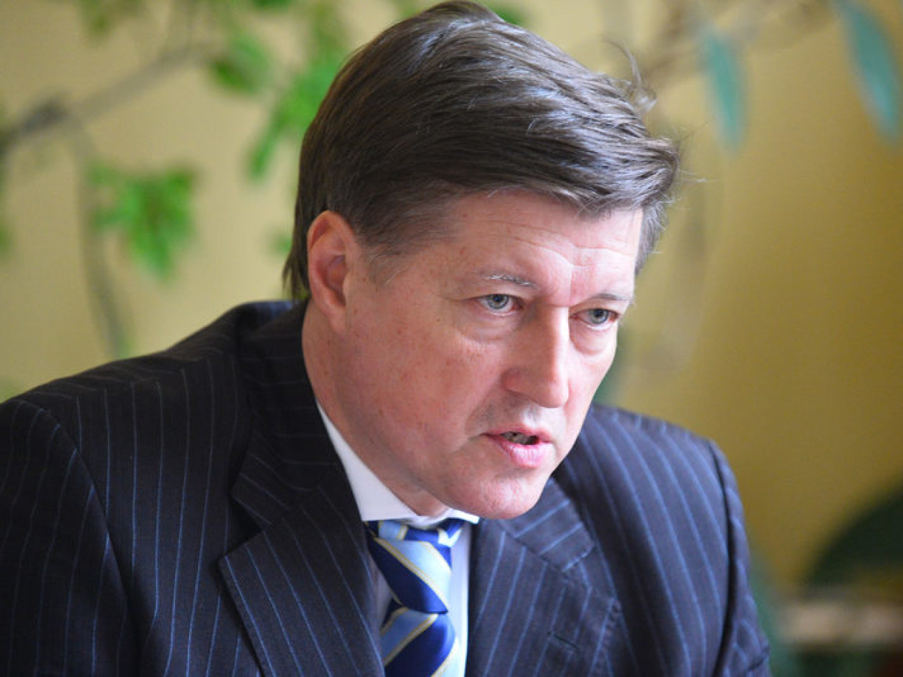 Голубченко посетил Киевский городской онкологический центр, 7 февраля 2014г.