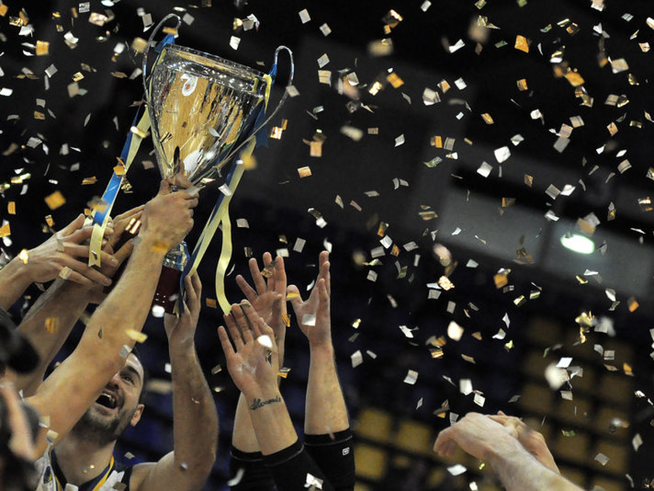 Киевский &#171;Будівельник&#187; выиграл Кубок Украины по баскетболу, 9 февраля 2014г.