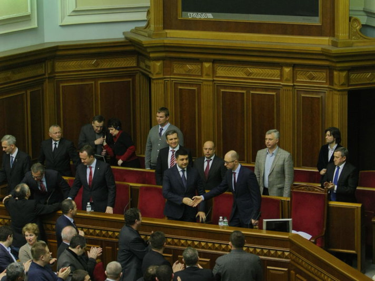 В Украине новый премьер и правительство, 27 февраля 2014г.