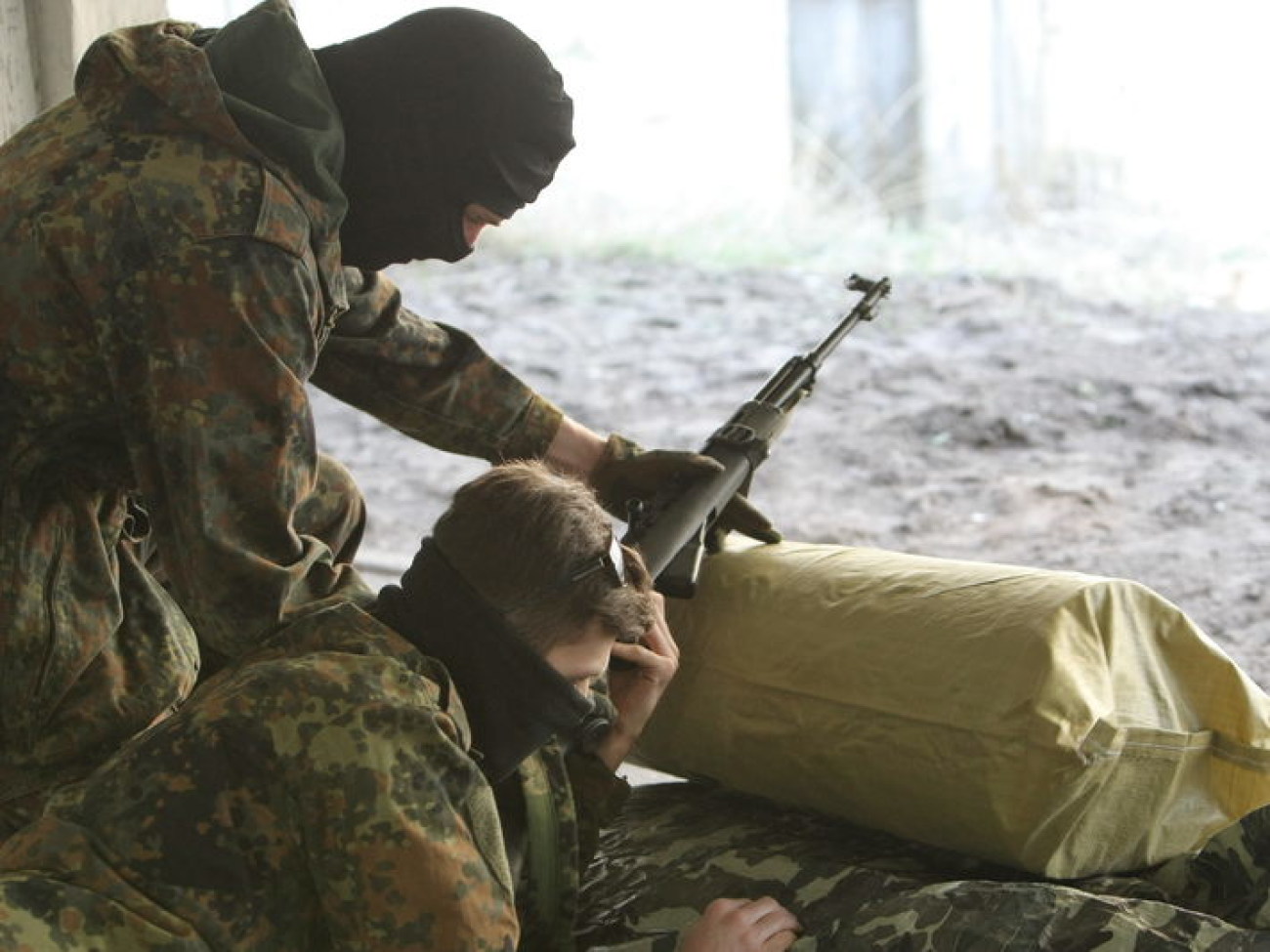 Под Киевом начали тренировать резервную армию