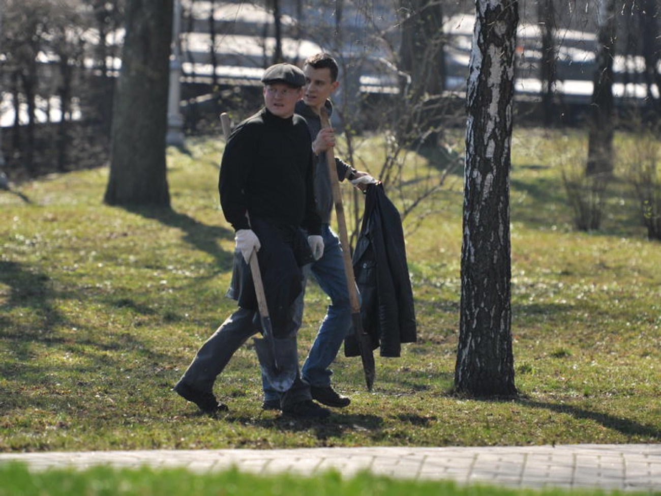 В Киеве провели генеральную уборку, 22 марта 2014г.