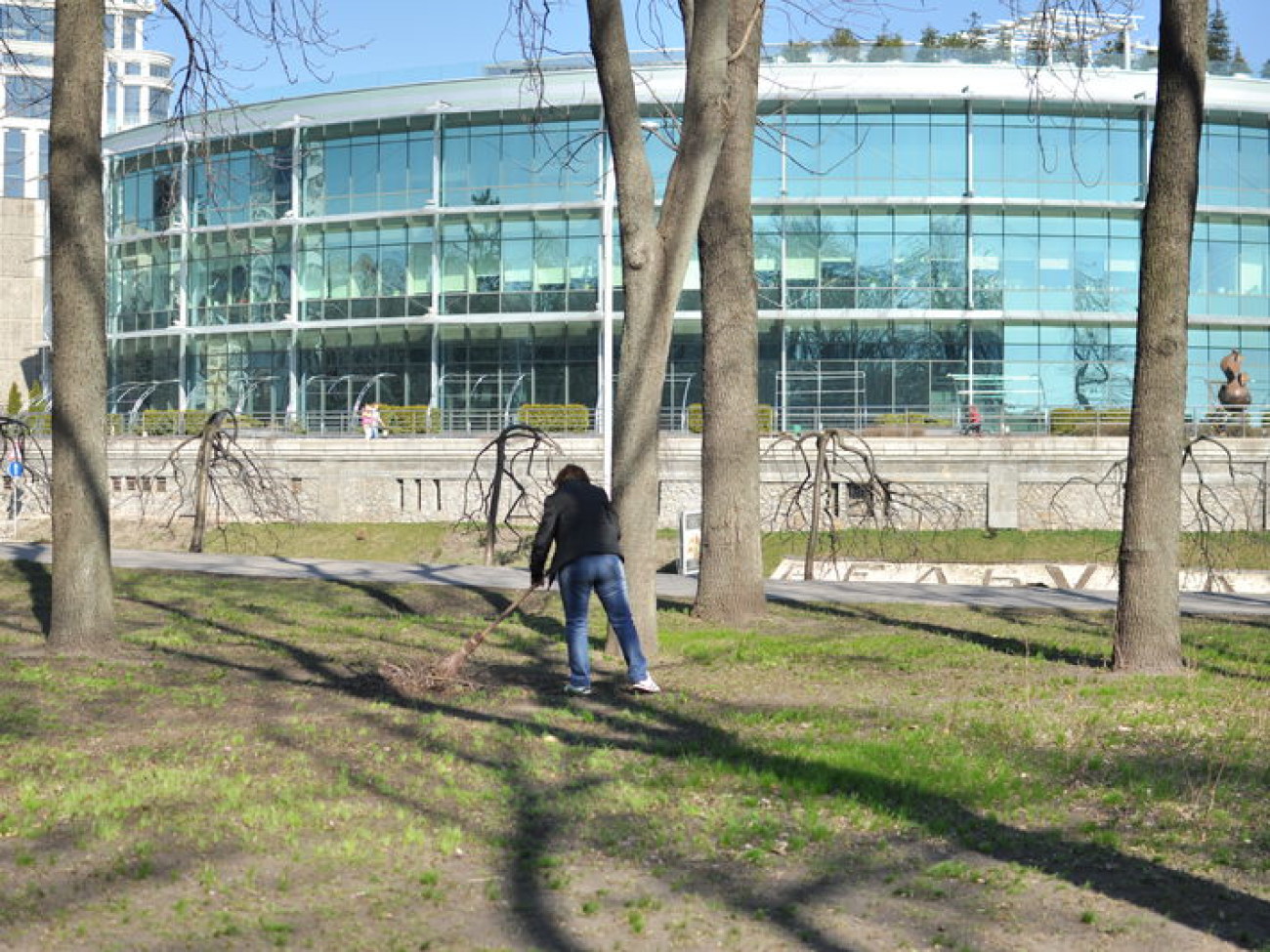 В Киеве провели генеральную уборку, 22 марта 2014г.