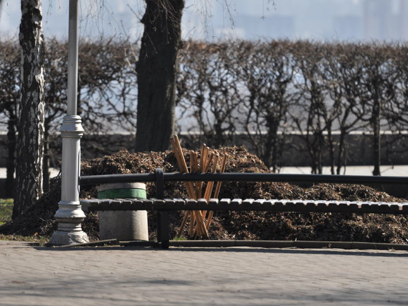 В Киеве провели генеральную уборку, 22 марта 2014г.