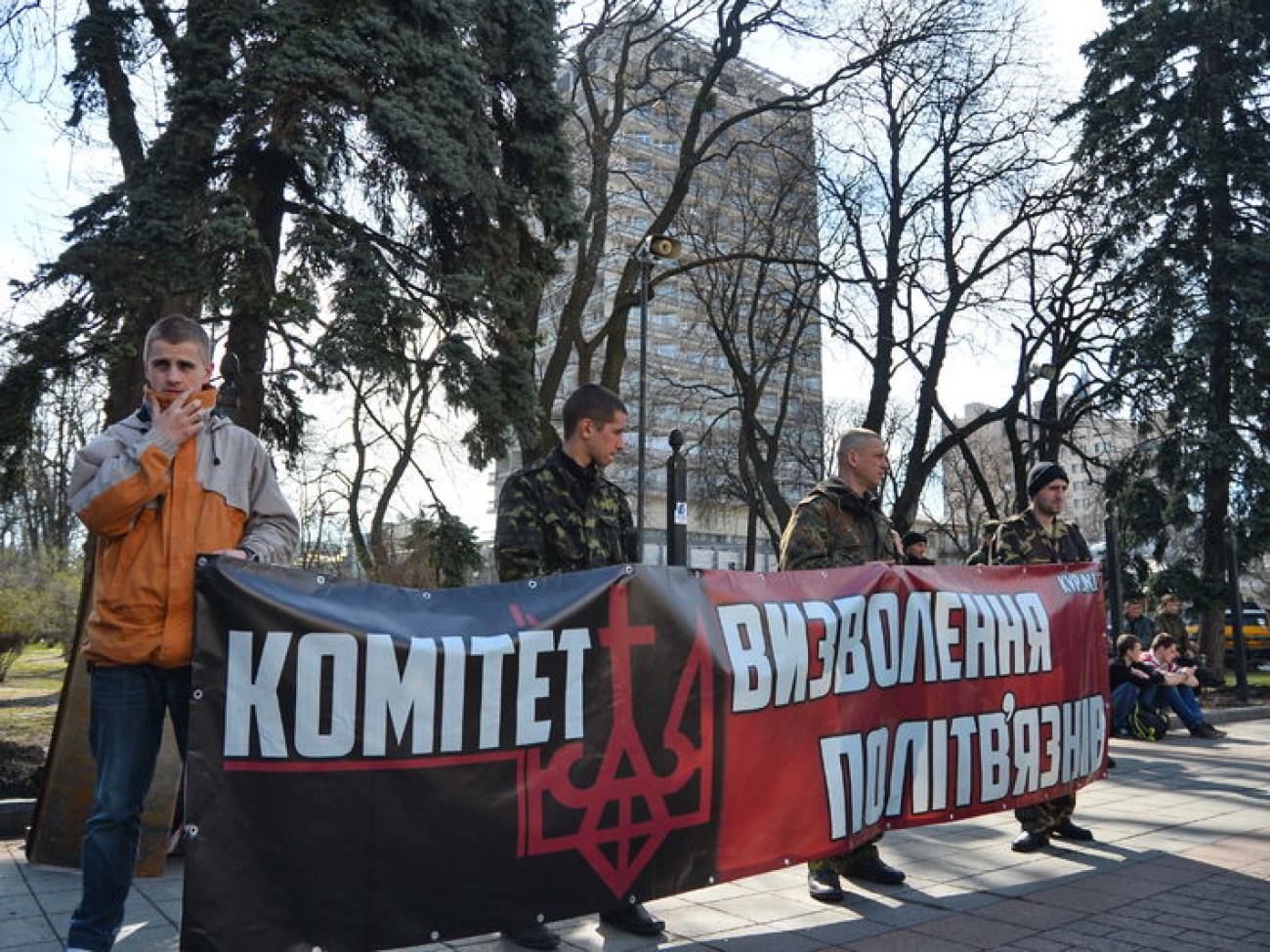 Народная Самооборона выступила против нынешней власти, 25 марта 2014г.