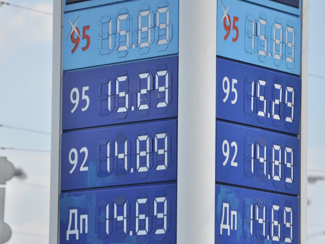 Высокая цена бензина отпугнула автомобилистов