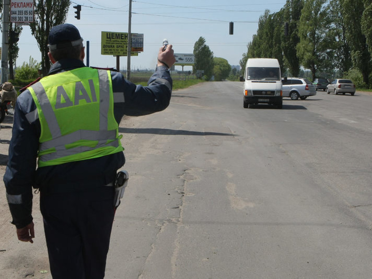 Как охраняются подъезды к Киеву