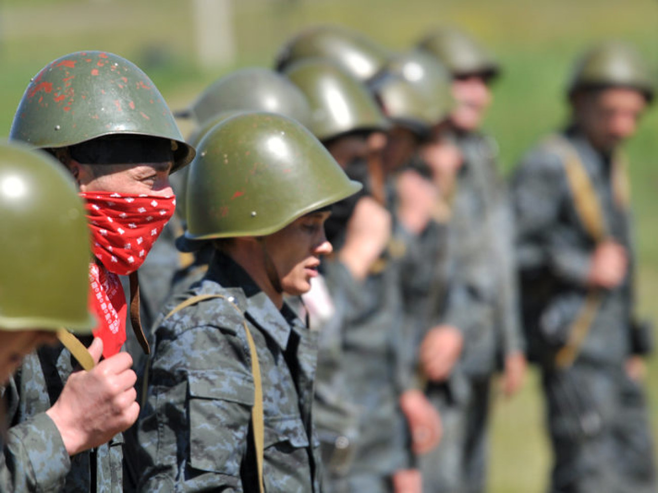 Как тренируется Национальная гвардия Украины