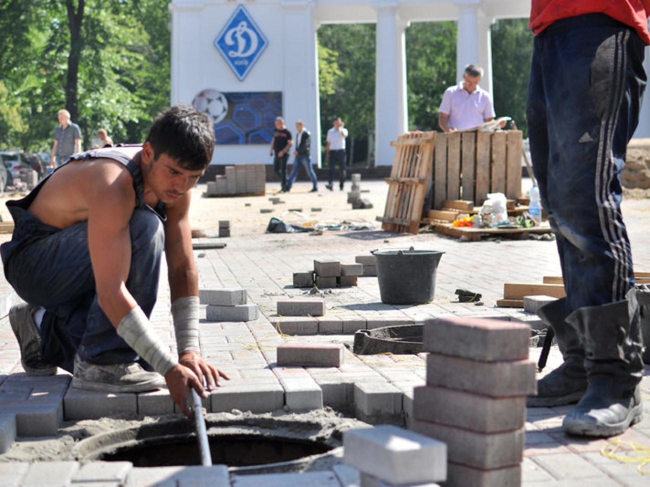 Как Киев готовится к инаугурации Порошенко, 6 июня 2014г.