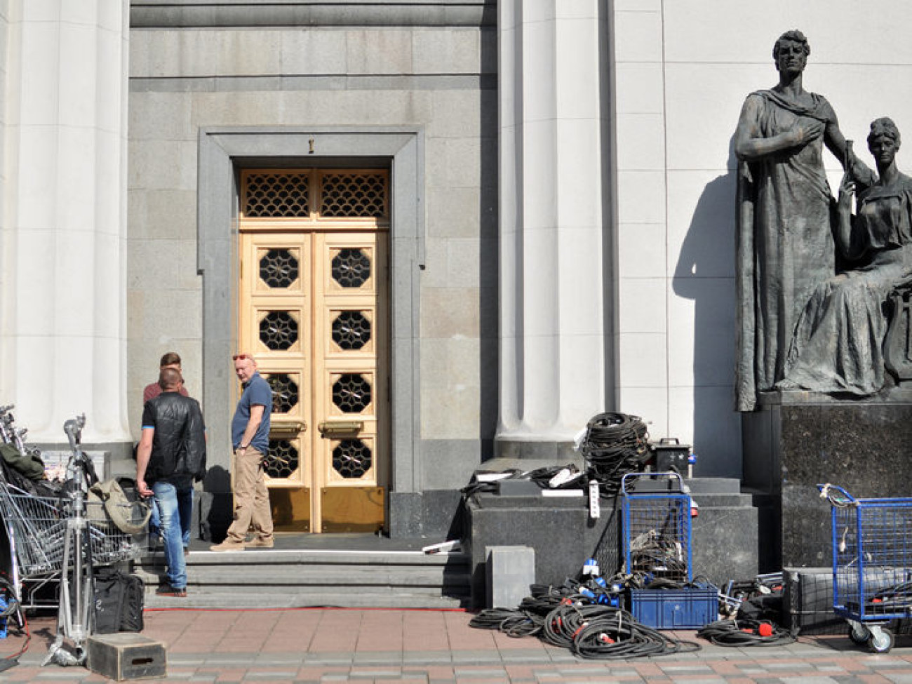 Как Киев готовится к инаугурации Порошенко, 6 июня 2014г.