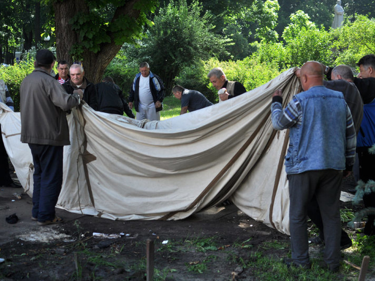 Как Киев готовится к инаугурации Порошенко, 6 июня 2014г.