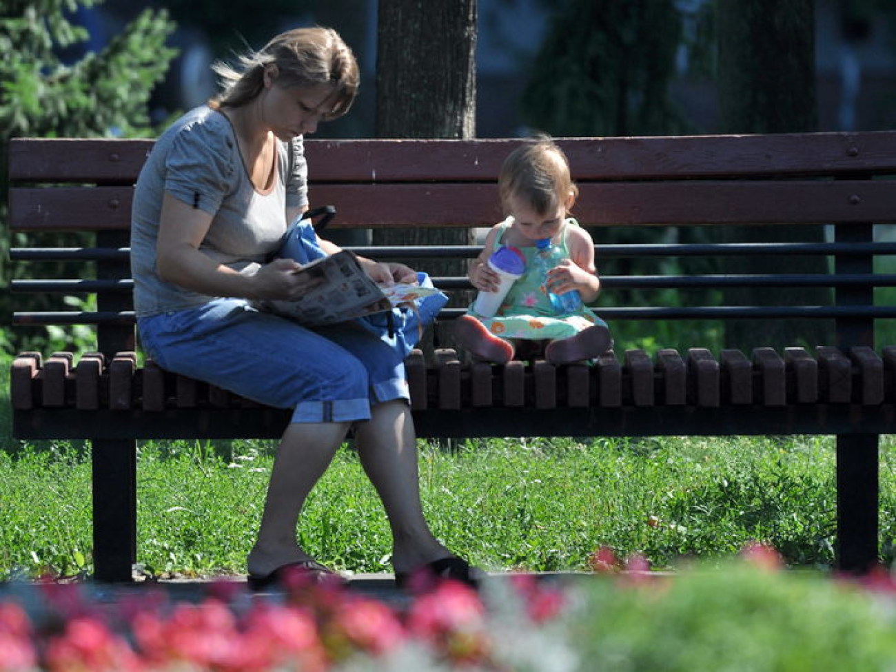 В Украине царит жара, 30 июля 2014г.