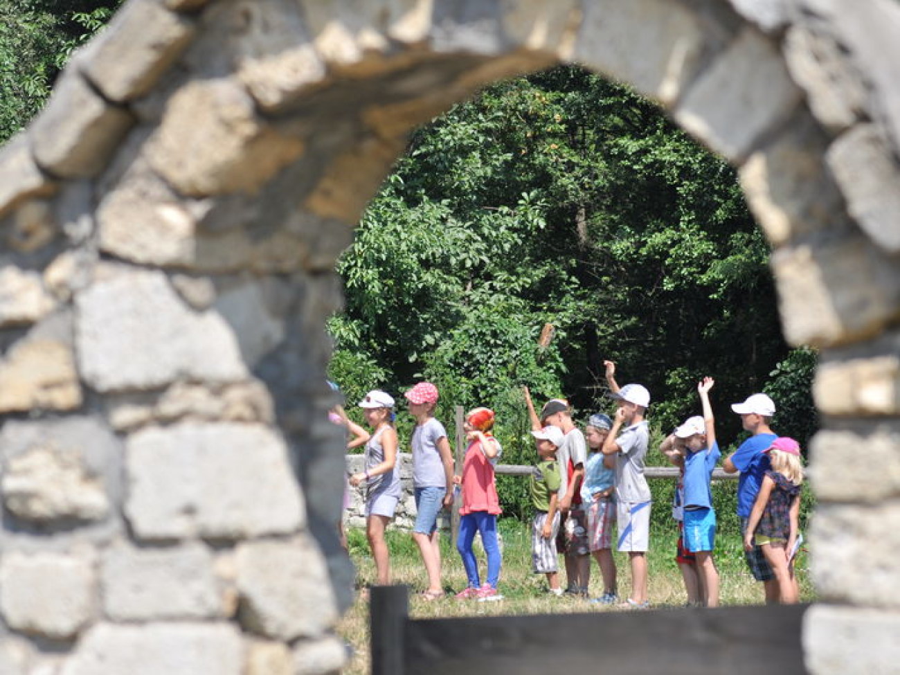Пирогово устроило праздник для детей-беженцев, 7 августа 2014г.