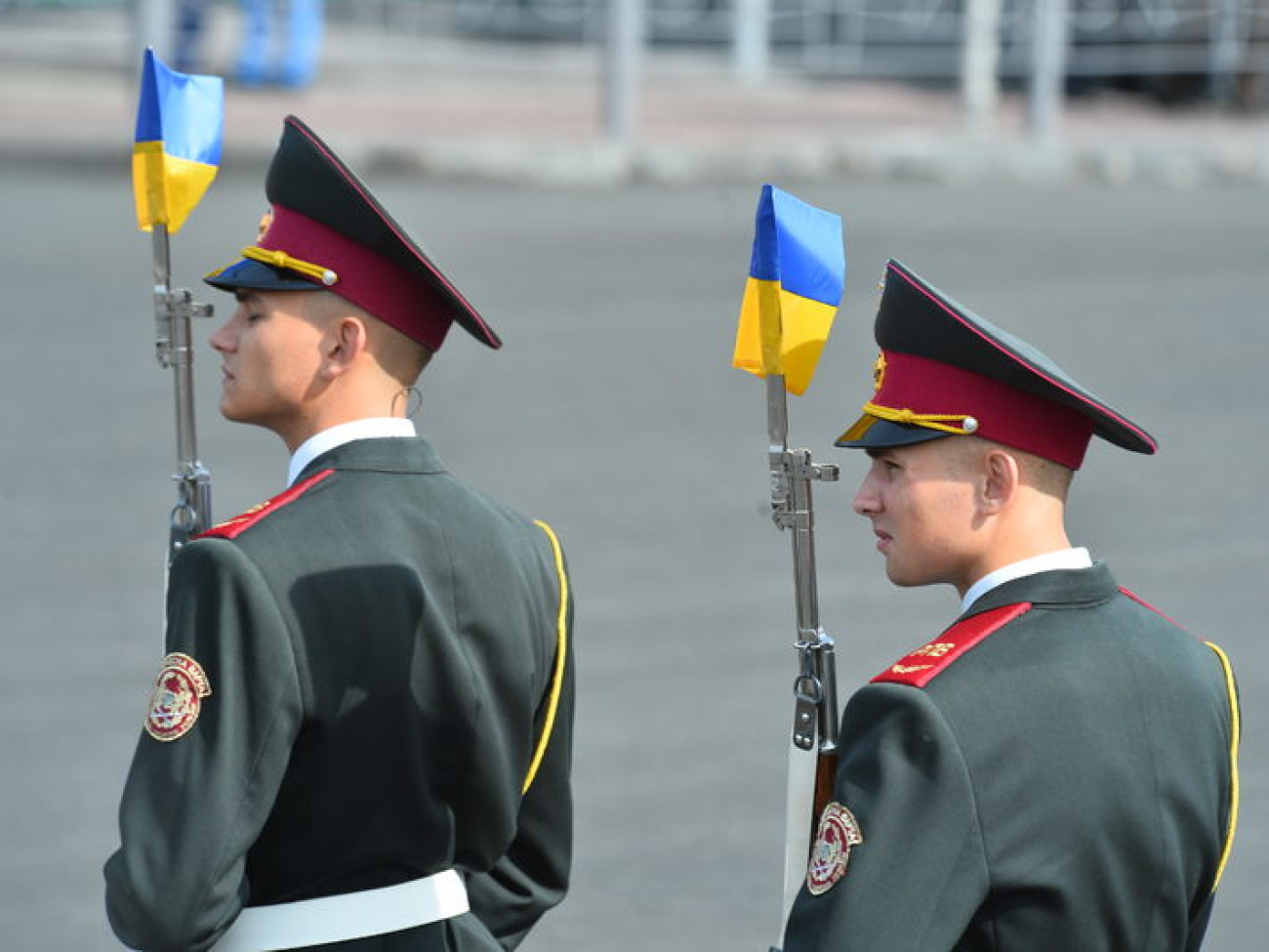 В Киеве прошел парад войск