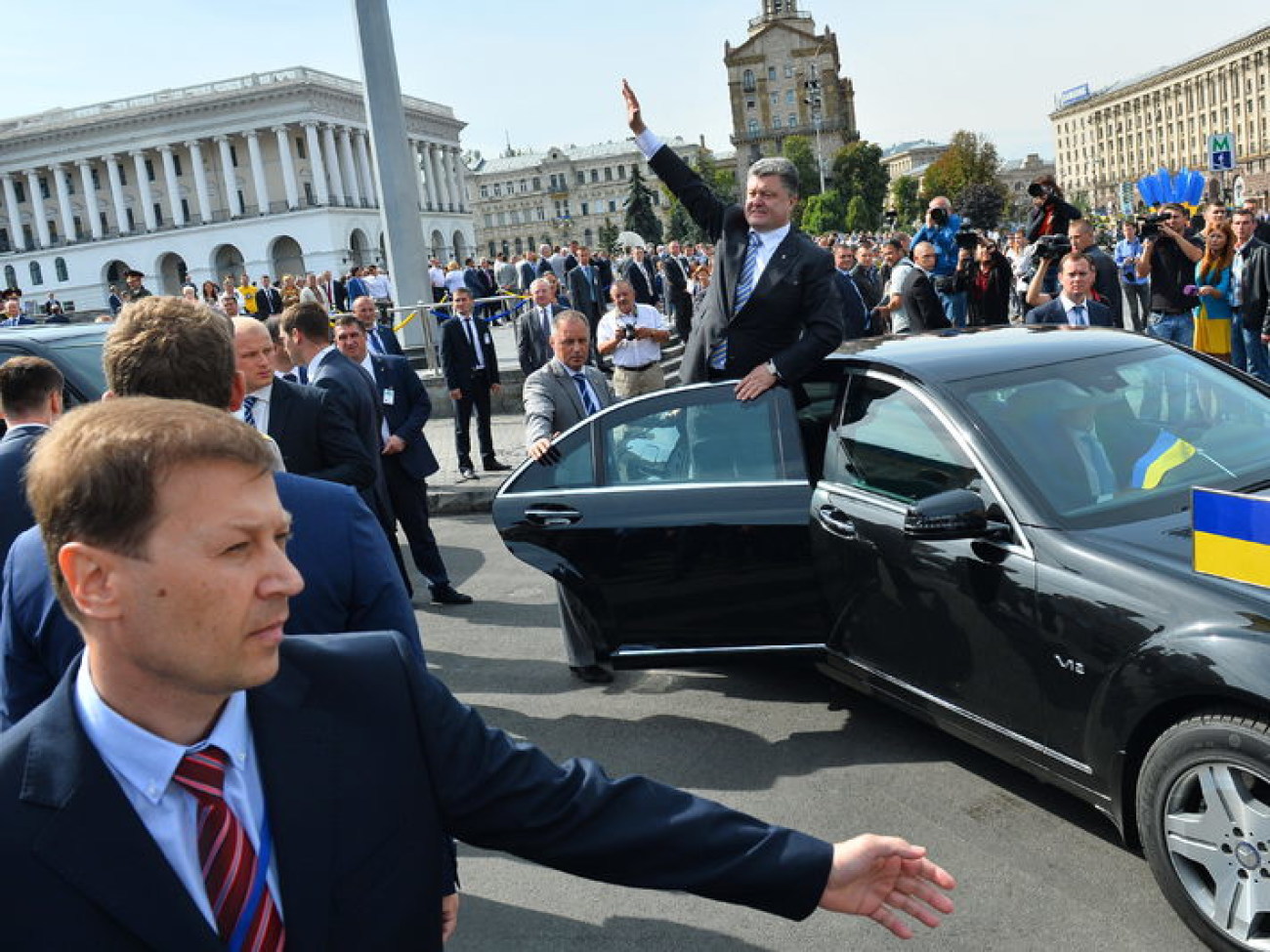 В Киеве прошел парад войск