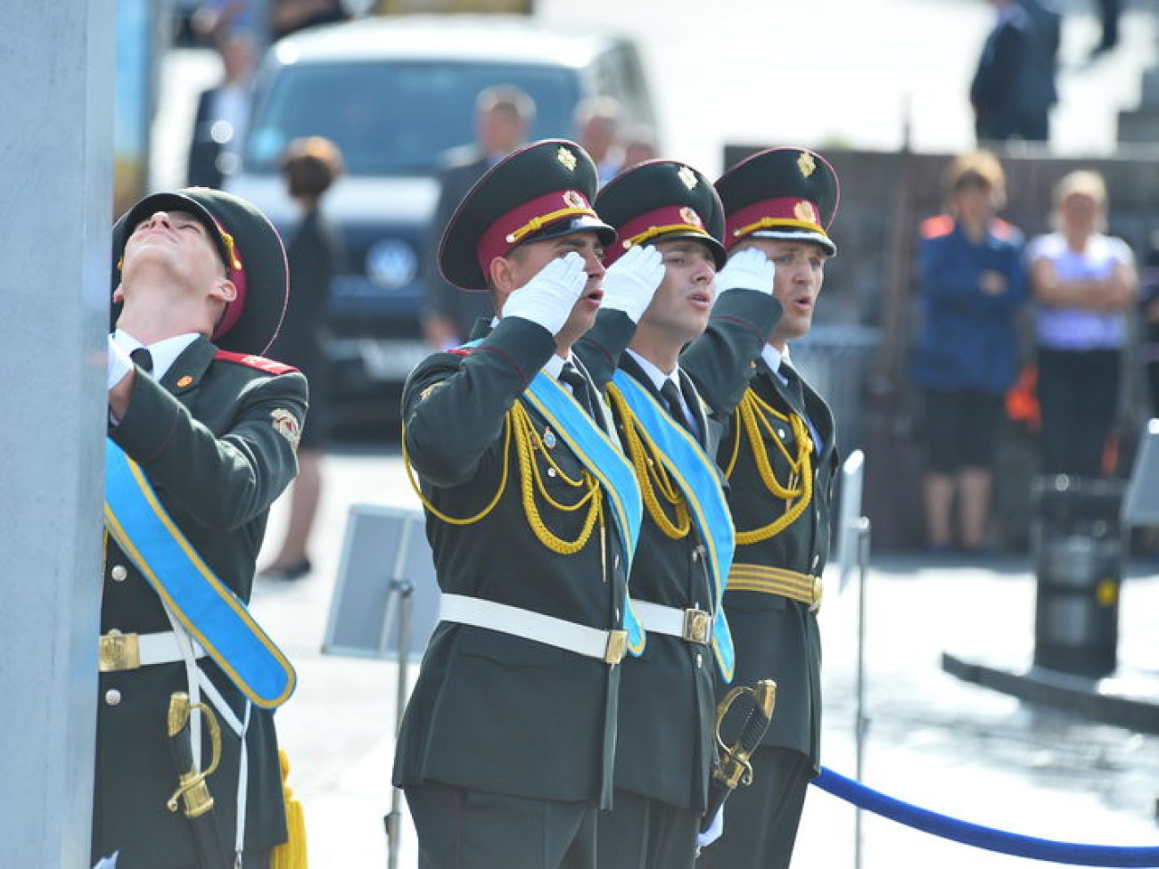 В Киеве прошел парад войск