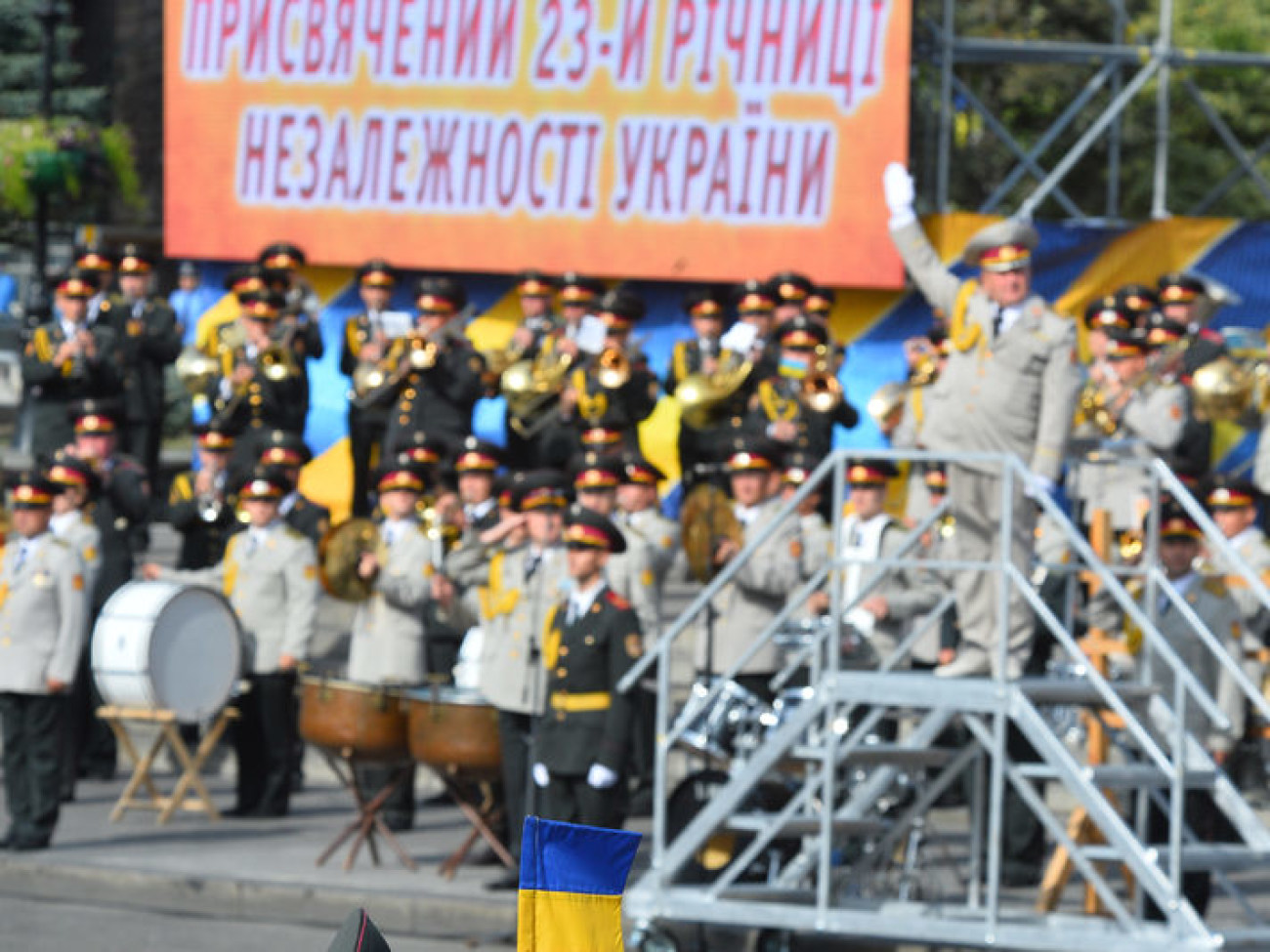 В Киеве прошел парад войск