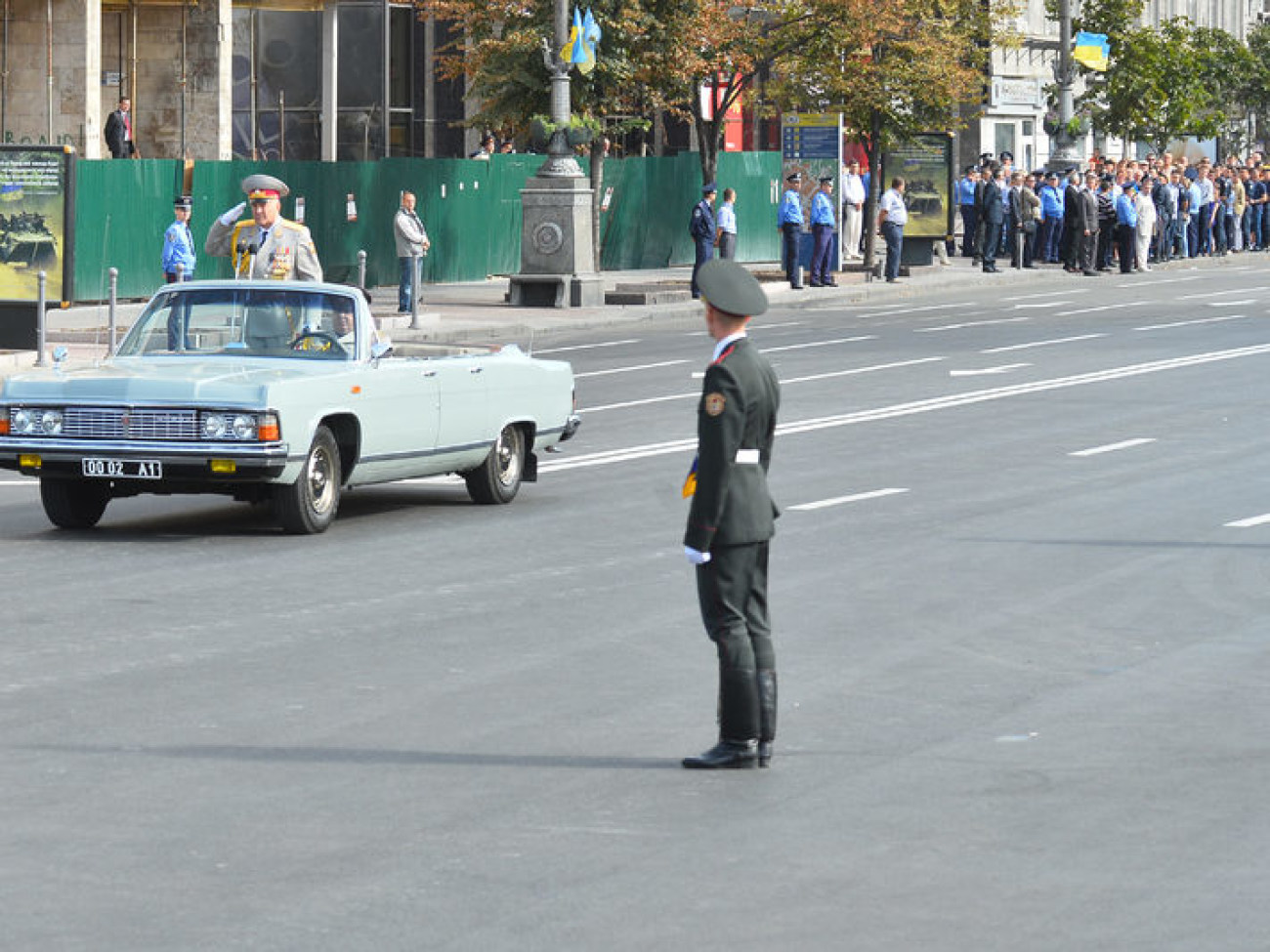 В Киеве прошел парад войск