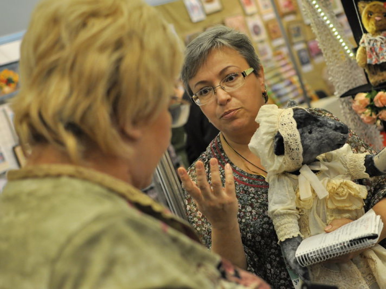 В Киеве открылась выставка кукол и рукоделия