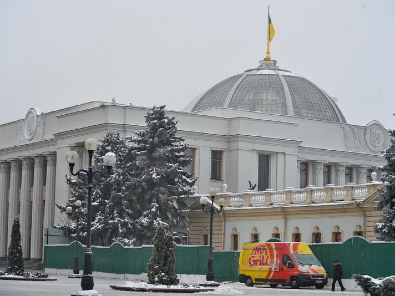 По утрам Киев покрыт &#171;морозной пудрой&#187;