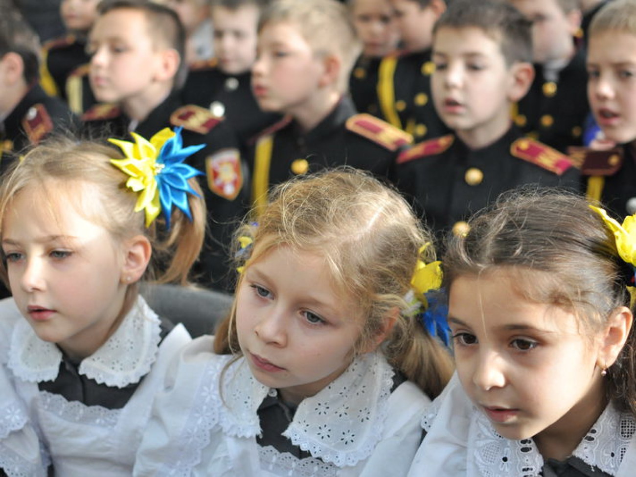 Как киевские кадеты и барышни Андреевские вечерницы провели