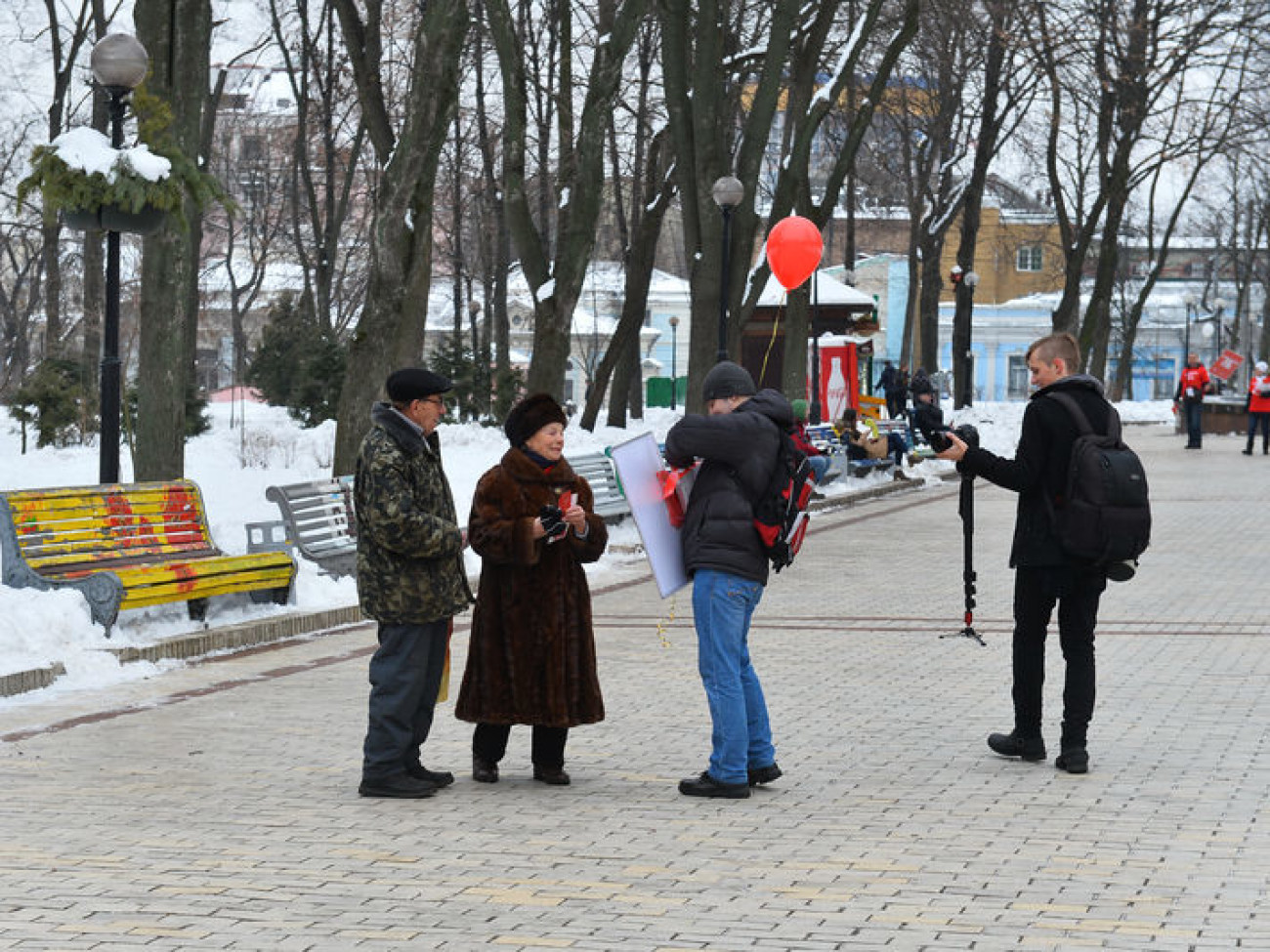 В Киеве состоялся марш к Международному Дню Презерватива