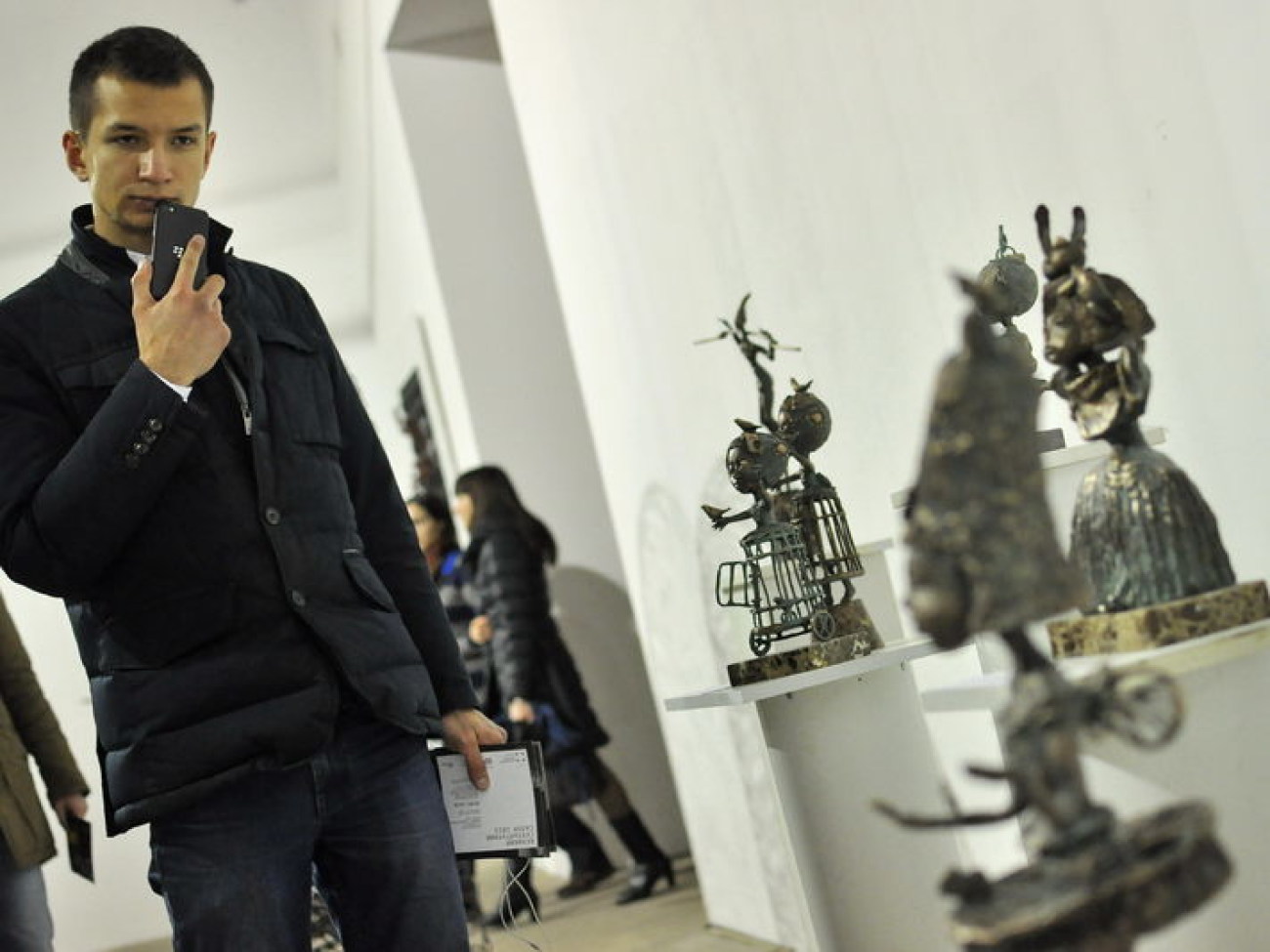 В Киеве проходит Большой скульптурный салон