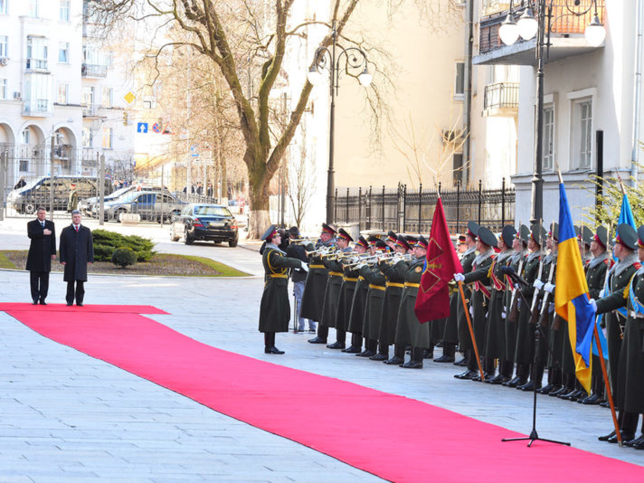 В Киев прибыл Президент Румынии Клаус Вернер Йоханнис