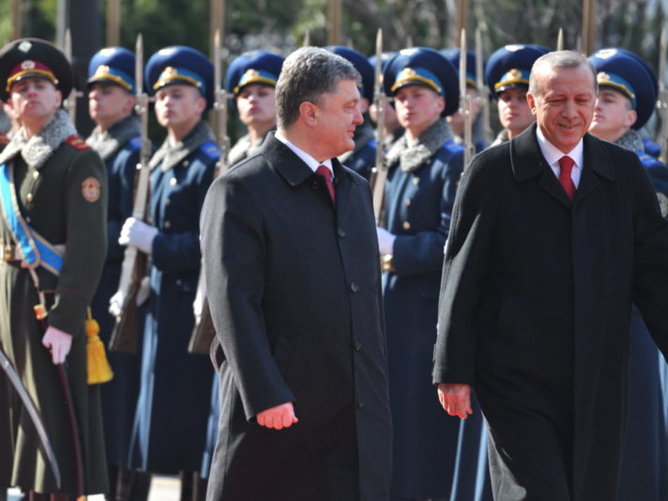 Президент Турции приехал в Украину