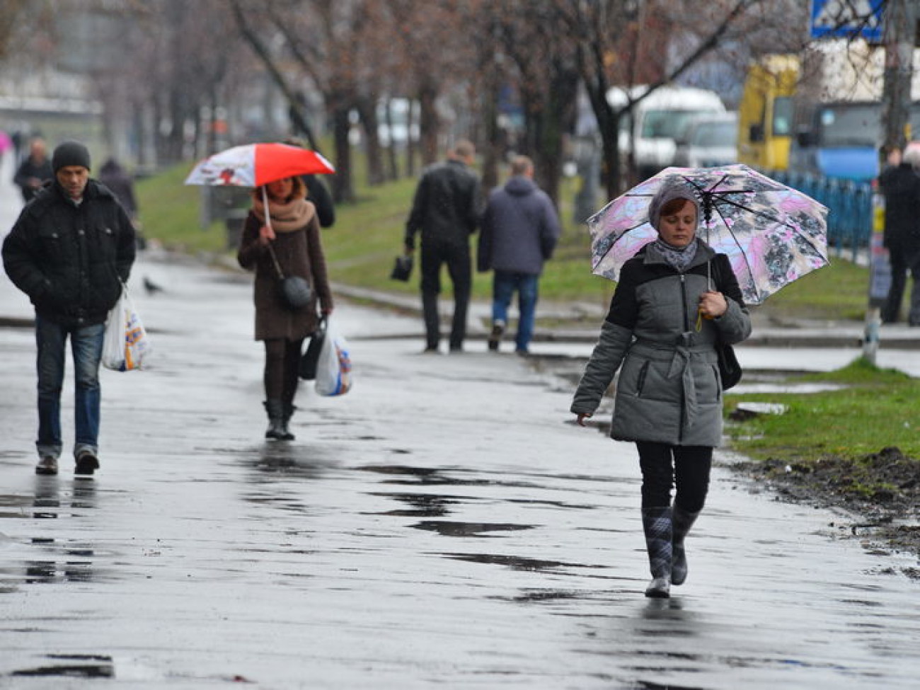 В столице началась неделя весеннего дождя