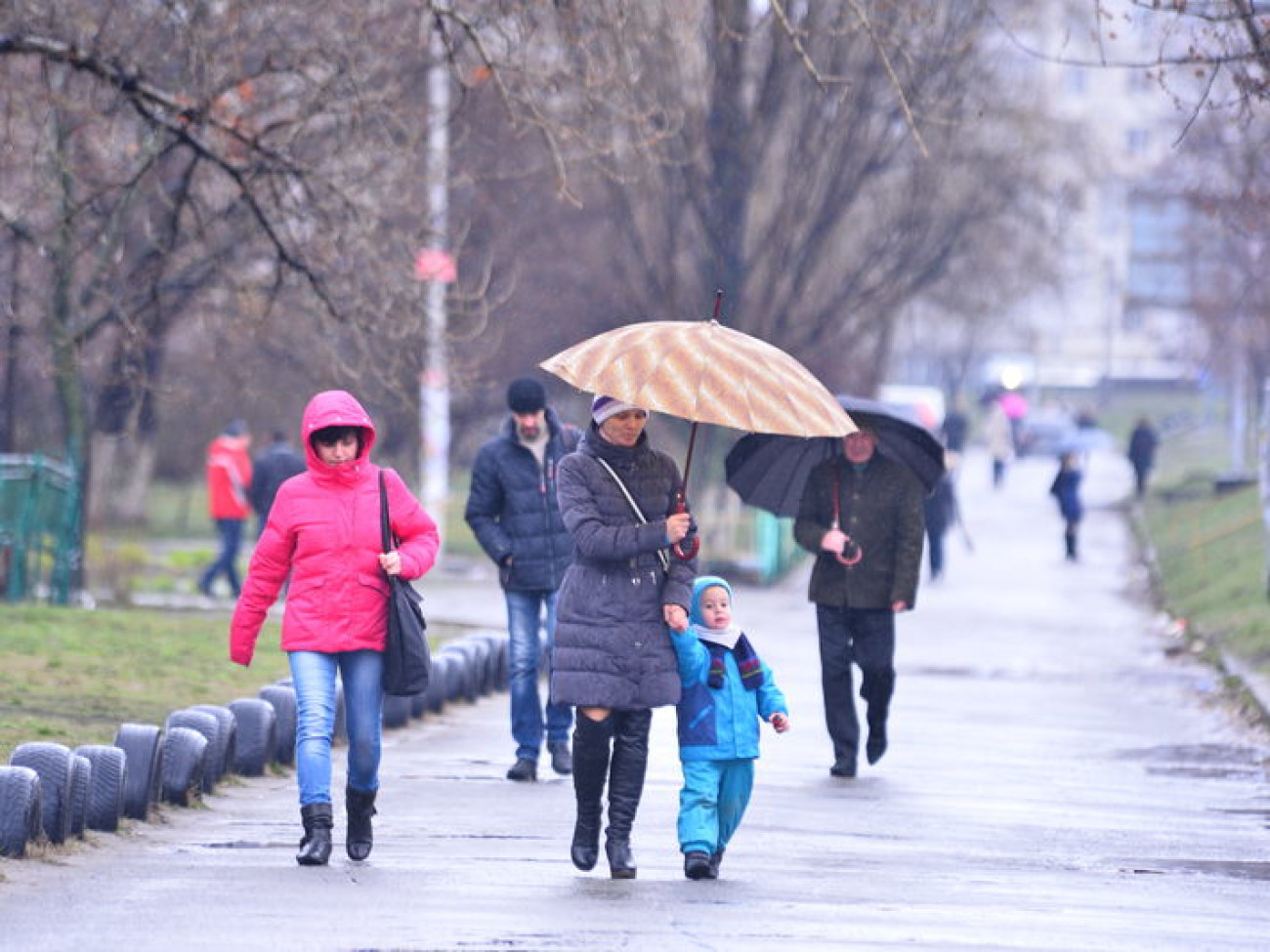 В столице началась неделя весеннего дождя