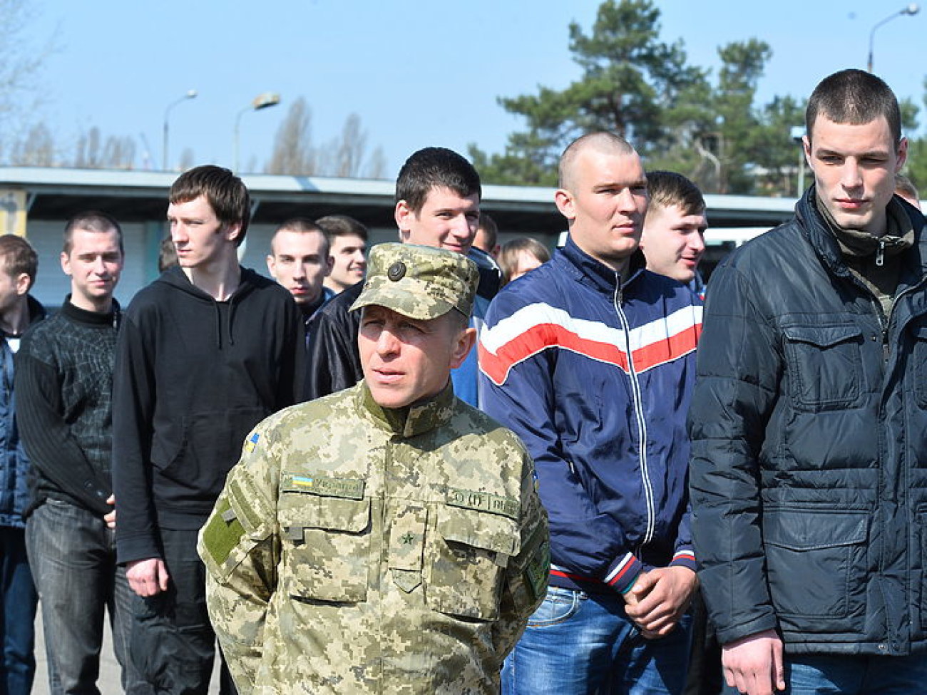 Призывников Украины отправили в ряды Вооруженных Сил