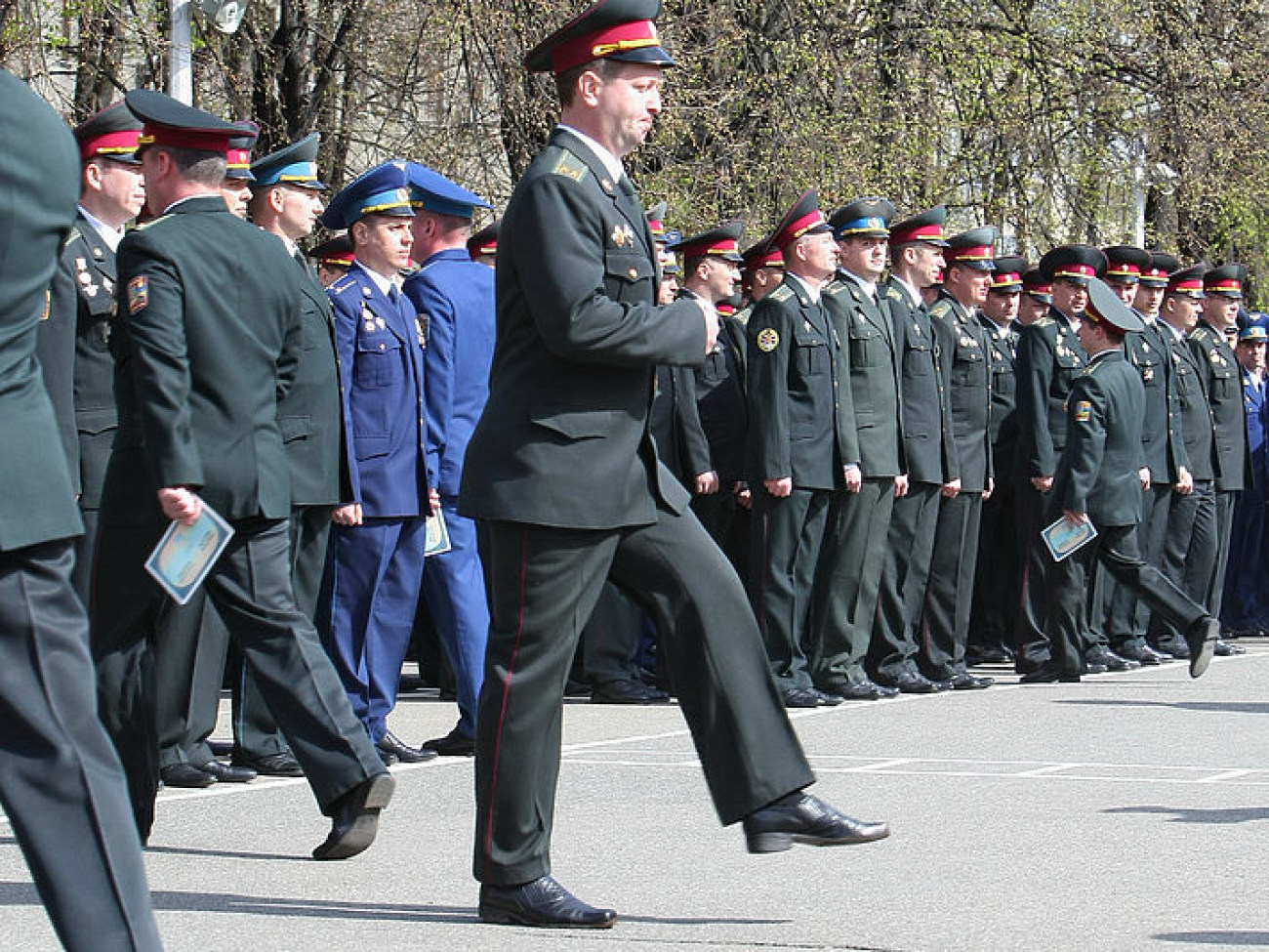 У украинских военных начались выпускные