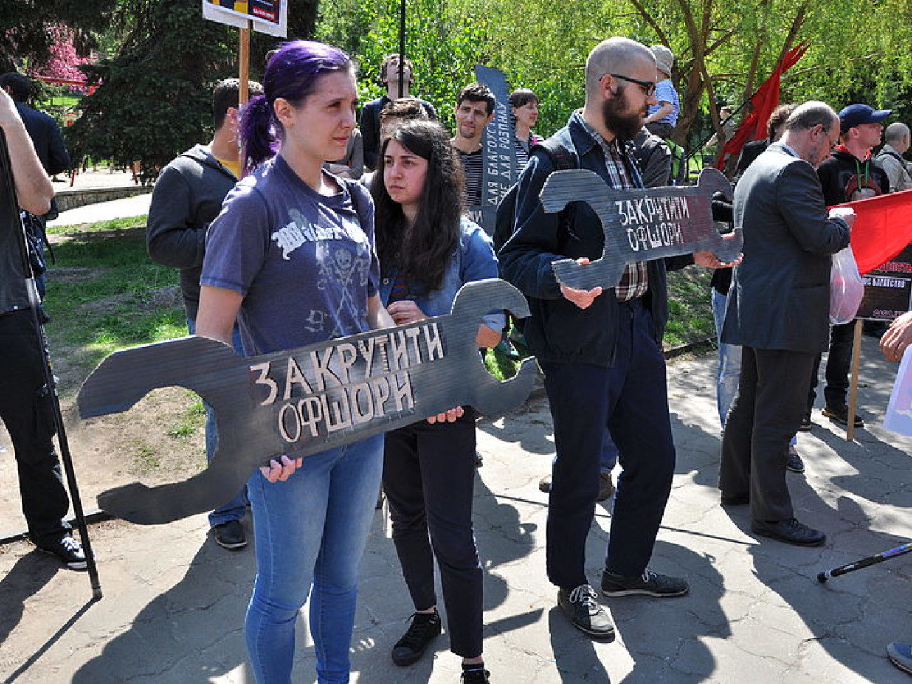 Мороженое, песни и милиция на лавочках: 1 Мая в центре Киева прошло спокойно