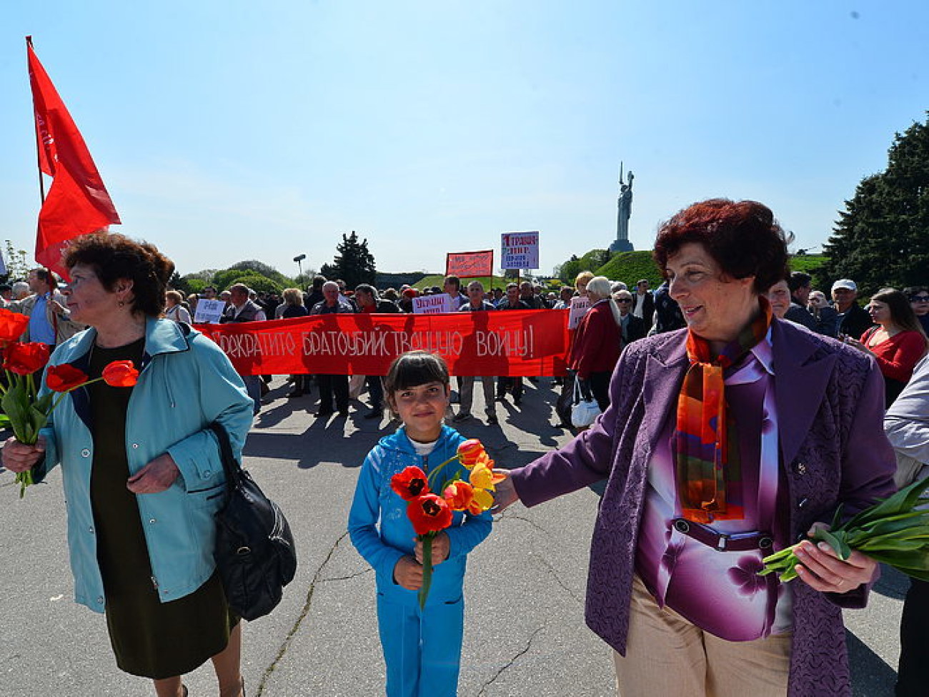 Несмотря на все запреты Первомай в столице состоялся