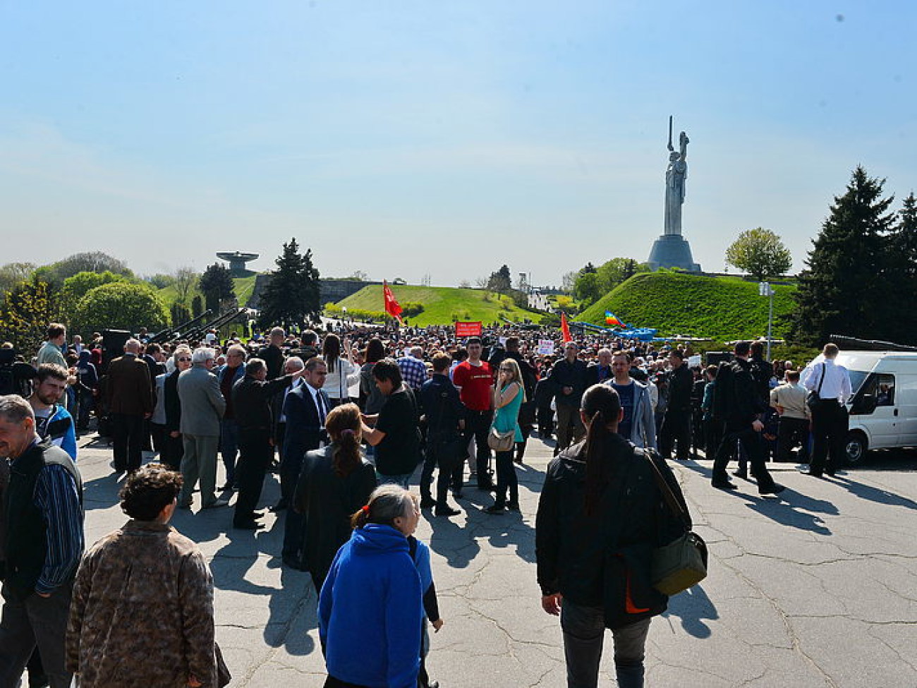 Несмотря на все запреты Первомай в столице состоялся