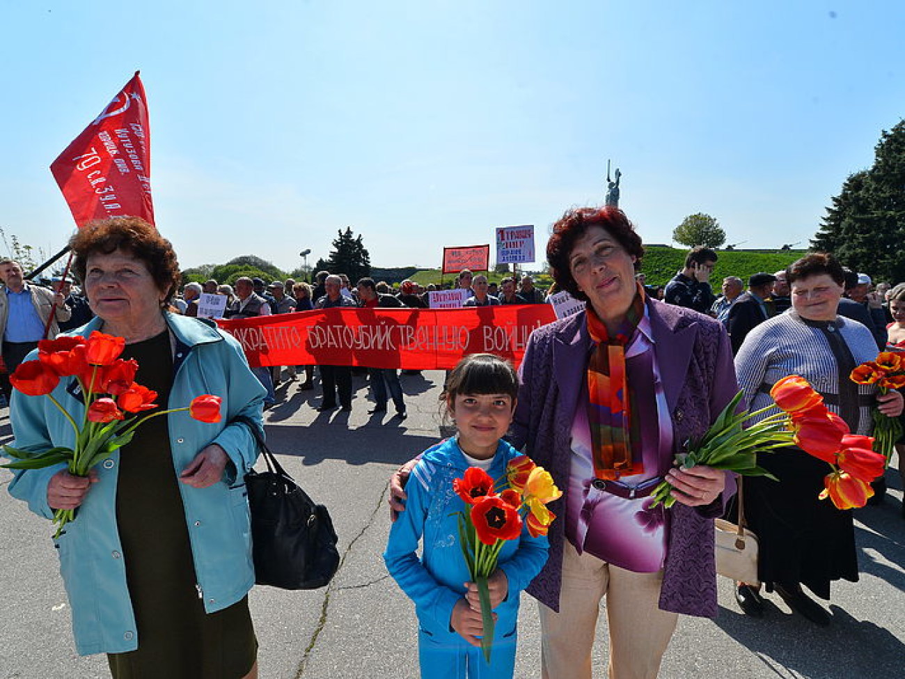 Несмотря на все запреты Первомай в столице состоялся