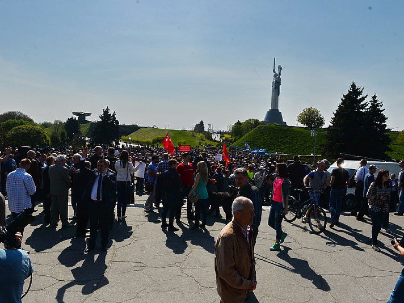 Несмотря на все запреты Первомай в столице состоялся