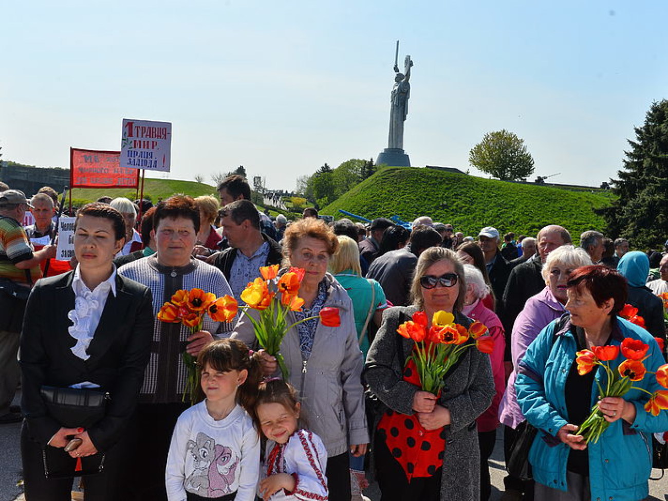 Несмотря на все запреты Первомай в столице состоялся