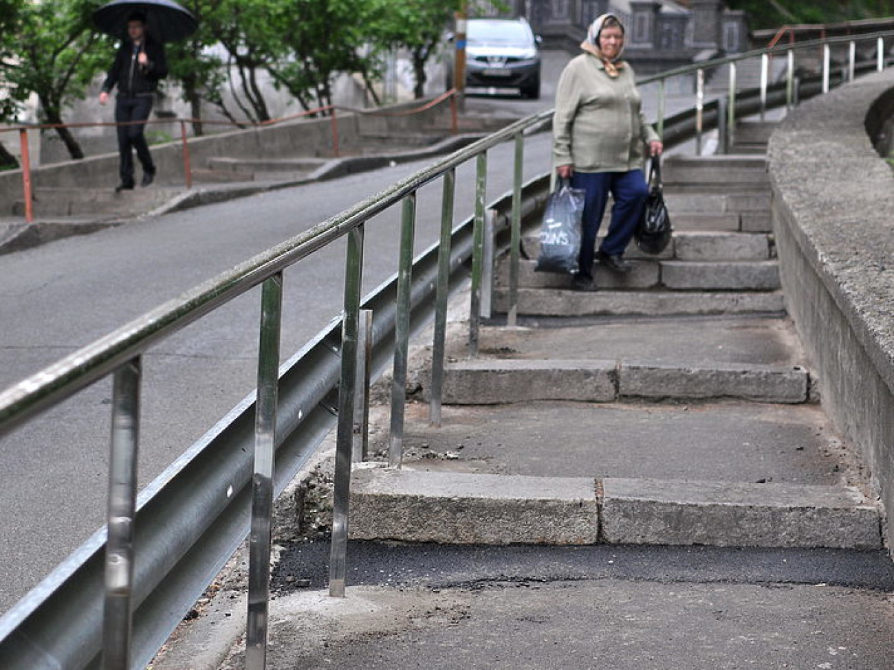 В Киеве открылся художественный поручень