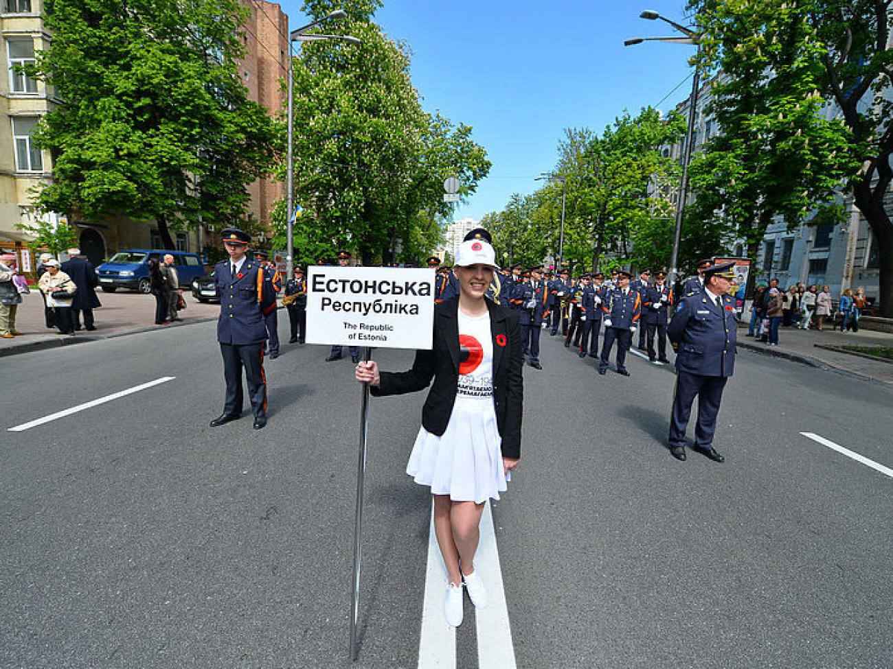 Военные оркестры прошлись маршем по Киеве