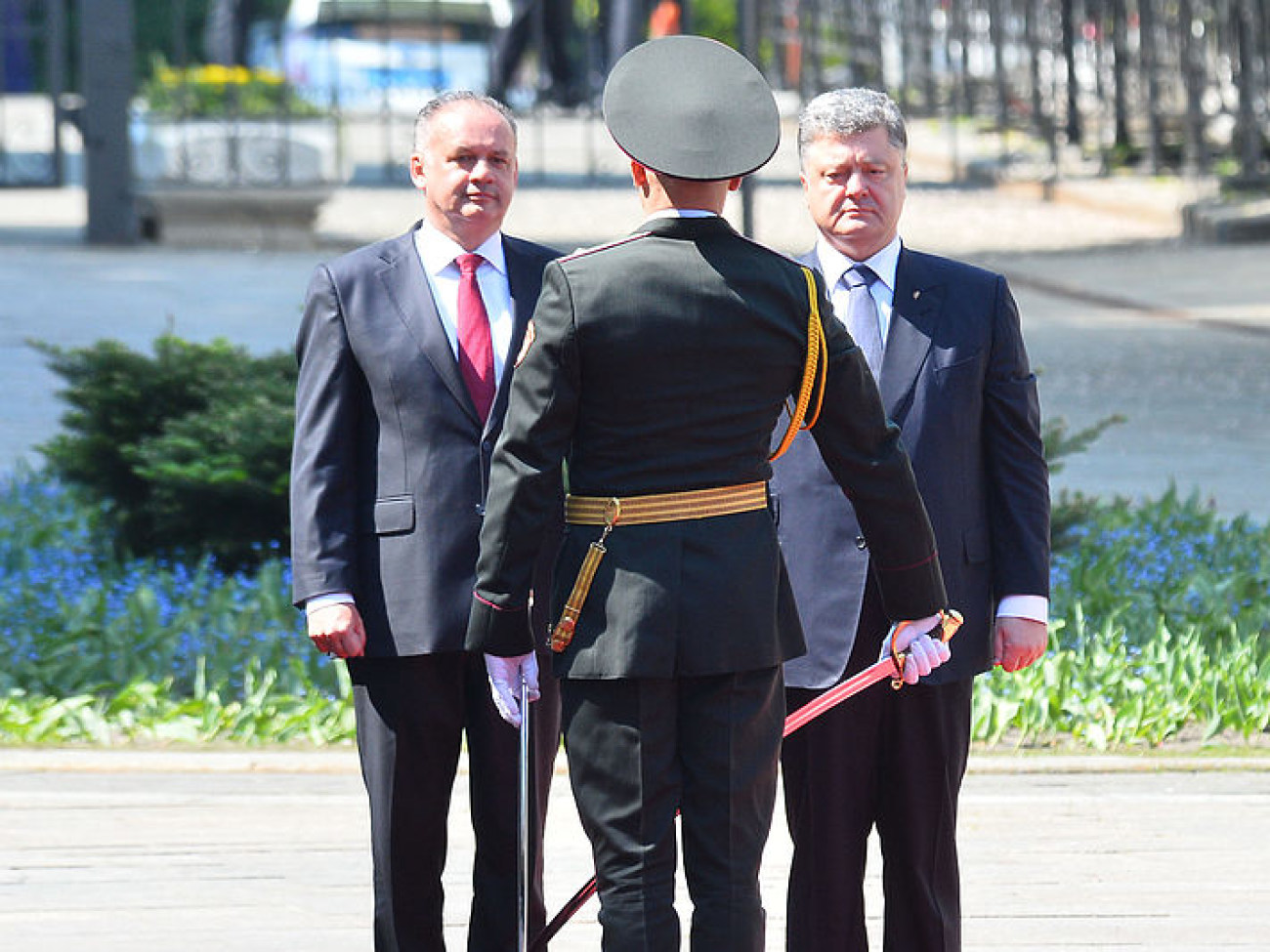 В Украину с официальным визитом приехал президент Словакии Андрей Киска, 20 мая 2015 г.