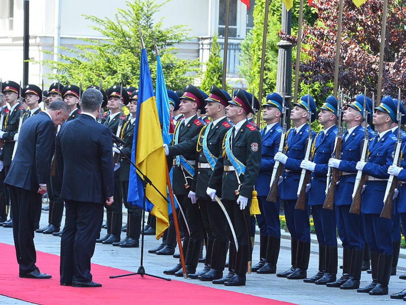 В Украину с официальным визитом приехал президент Словакии Андрей Киска, 20 мая 2015 г.