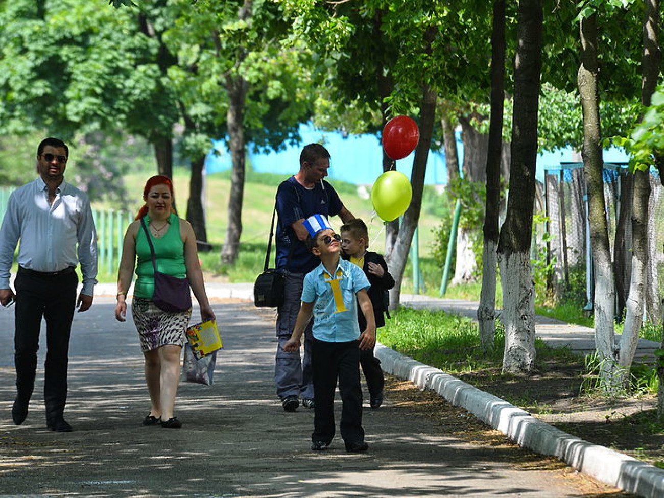 Дети празднуют свой День, 1 июня 2015 г.