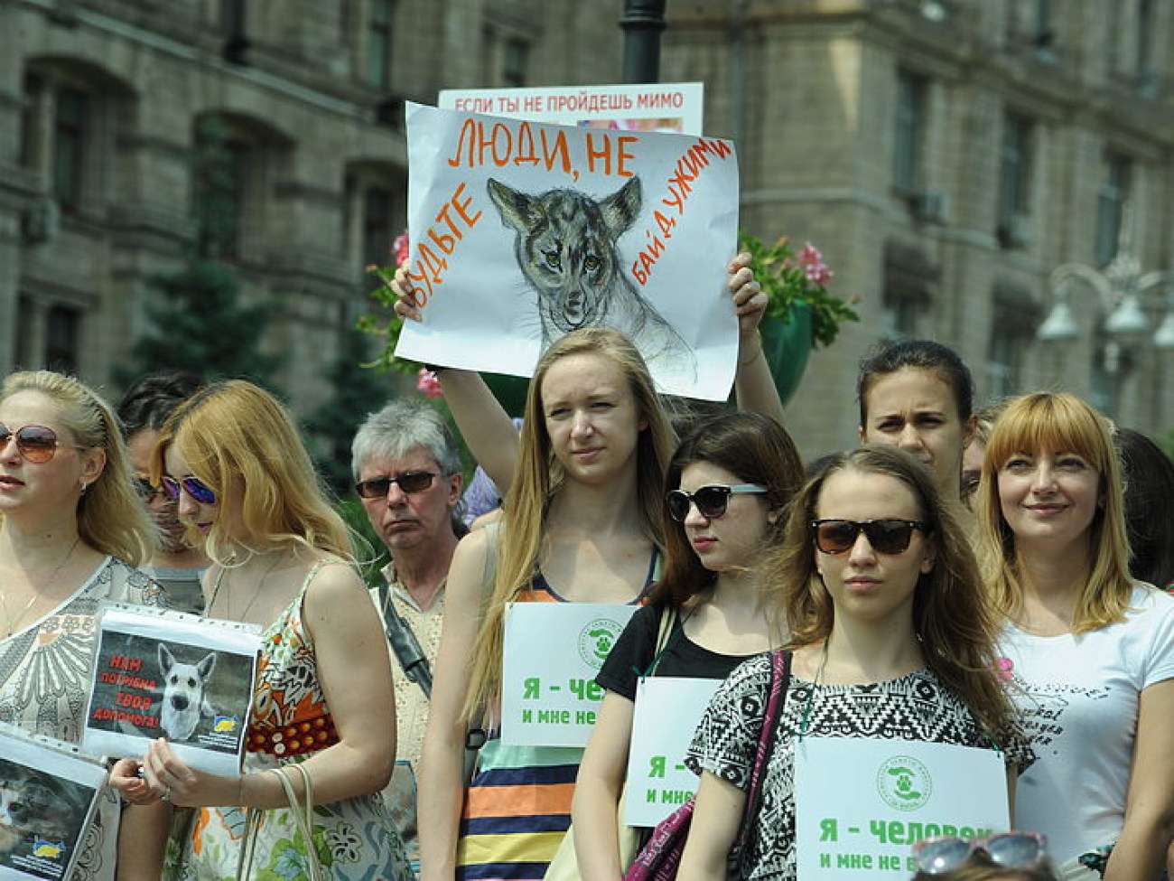 В День Киева занимались спортом и ходили на митинги, 30 мая 2015 г.