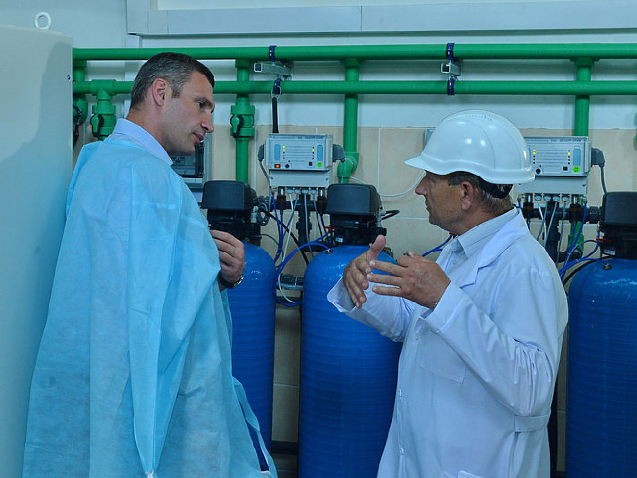 Жители столичной Оболони смогут пить воду прямо из-под крана, 3 июня 2015 г.