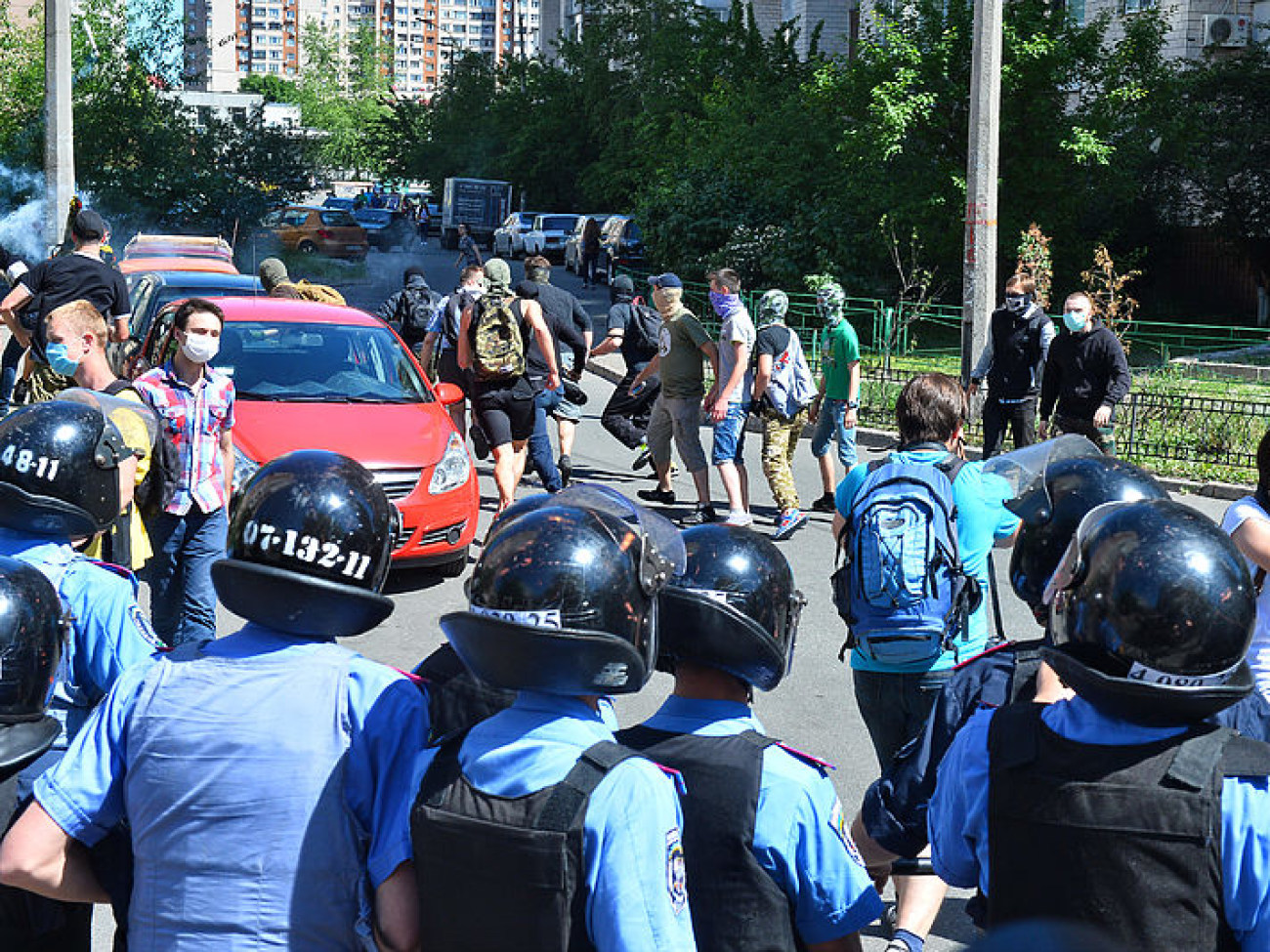 Евроинтеграция не удалась: Гей-параду в Киеве помешали радикалы, 6 июня 2015 г.