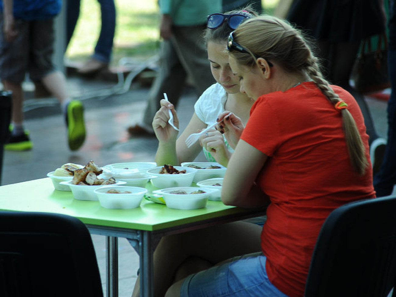 В Киеве проходит фестиваль международной кухни и творчества СМАЧНОFEST